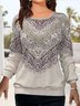 Zipper Casual Sweatshirt