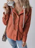 Plain Hoodie Casual Jacket