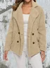 Buckle Loose Casual Jacket