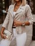 Plain Casual Jacket