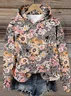 Floral Casual Sweatshirt