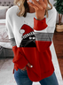 Casual Zipper Loose Sweatshirt