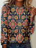 Loose Crew Neck Casual Jersey T-Shirt
