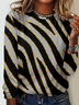 Casual Crew Neck Loose T-Shirt
