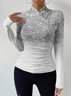 Women's Casual Fashion Long Sleeve T-shirt