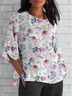 Casual 3D Printing Loose T-Shirt