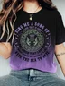 Sing Me A Song Thistle Contrast Gradient T Shirt
