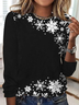 Casual Crew Neck Loose T-Shirt