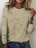 Retro dark floral long sleeved T-shirt
