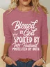 Blessed & Spoiled Casual Long Sleeve Shirt
