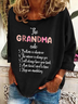 The Grandma Code Casual Sweatshirt