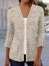 Women's Spring Floral Print Shawl Cardigan
