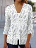 Women's Floral Spring Print Cardigan