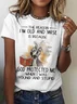 Regular Fit Cotton Casual T-Shirt