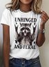 Crew Neck Casual T-Shirt