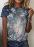 Crew Neck Cotton Casual T-Shirt