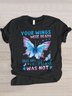 Casual Animal Crew Neck Cotton T-Shirt