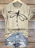 Regular Fit Cotton Casual Crew Neck T-Shirt