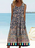 Nationality/Ethnic Vintage Dress With No