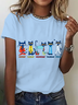 Veryday Of Week Pete The Cat Cotton T-Shirt