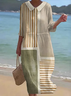 Regular Fit Casual Dress With No Belt