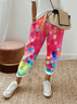 Women's  H-Line Straight Pants Daily Going Out Pants As Picture Casual Printing Polka Dots Spring/Fall Pants