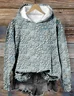 Vintage Loose 3D Printing Hoodie Hoodie
