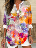 Floral Vacation Regular Fit Blouse