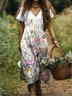 Casual Cotton Dress With No Belt
