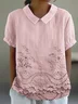 Plain Loose Simple Blouse