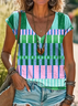 Casual Geometric T-Shirt