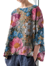 Casual Floral Crew Neck T-Shirt