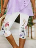 Floral leggings