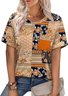 Crew Neck Casual T-Shirt