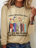 I Survived Reading Banned Books All I Got Was Smarter And More Empathetic Casual Long Sleeve Shirt
