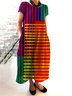 Cotton Crew Neck Regular Fit Casual Dress With No