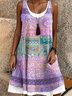 Cotton Hawaii Dress With No