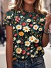 Crew Neck Casual T-Shirt