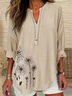 Women's Floral Spring Print Casual Shirt
