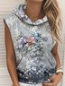 Gradient Pattern Loose Hoodie Vintage Hoodie