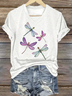 Casual V Neck T-Shirt