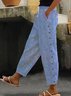 Women's Striped Print Spring Casual Pants