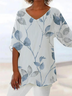 Women's Floral Print Casual Blouse