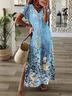 Women Sundress Casual Maxi Dress