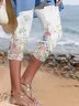 Cotton Regular Fit Casual Floral Pants