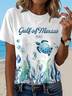 Women's Gulf Of Mexico Print T-Shirt