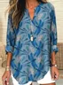 Cotton Geometric Casual Shirt