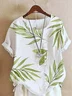 Regular Fit Casual Cotton Floral Blouse