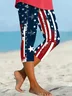 Independence Day Regular Fit Casual Cotton Leggings