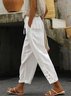 Women's Spring Floral Print Casual Pants
